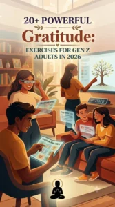 20+ Powerful Gratitude Exercises for Gen Z Adults in 2026
