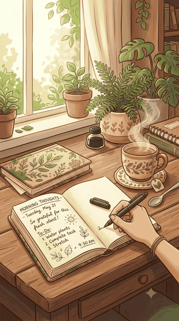 Writing the Journal - 365 journal prompts for mental health