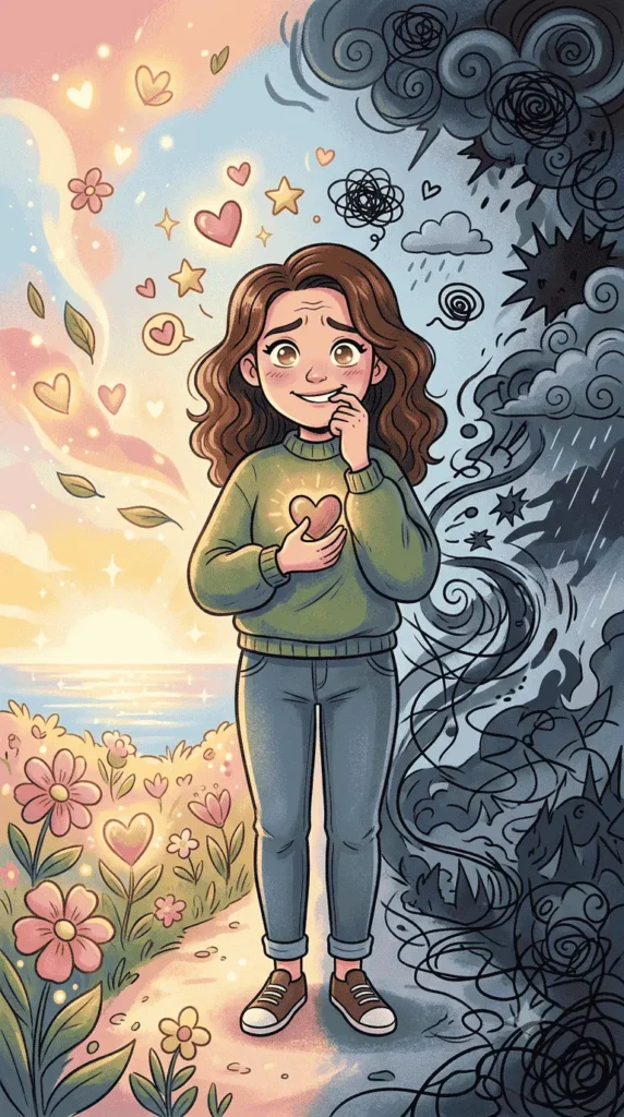 Can gratitude and anxiety exist at the same time? Cover page