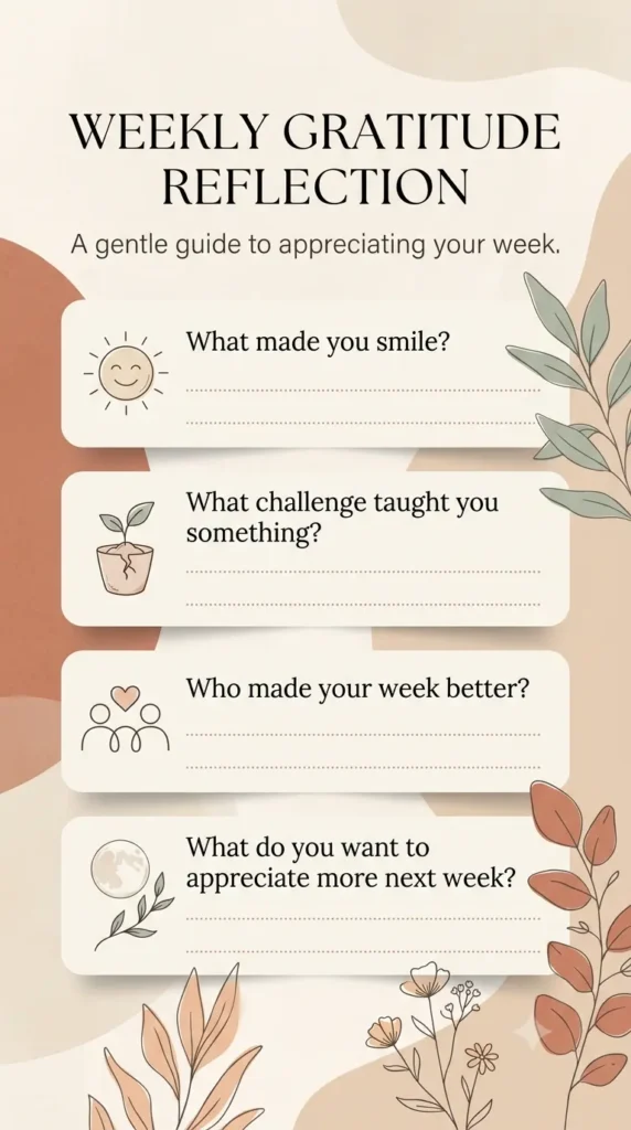 weekly reflection image - the free i am thankful for printable.