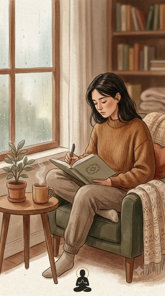 gentle five minute journal prompts for a hard day.