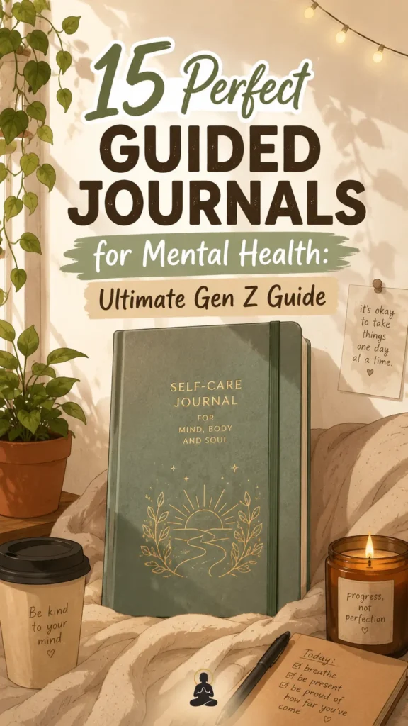 guided journals for mental health - cover