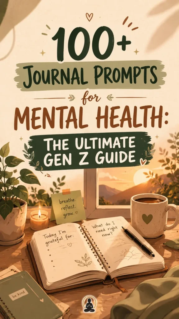 journal prompts for mental health cover