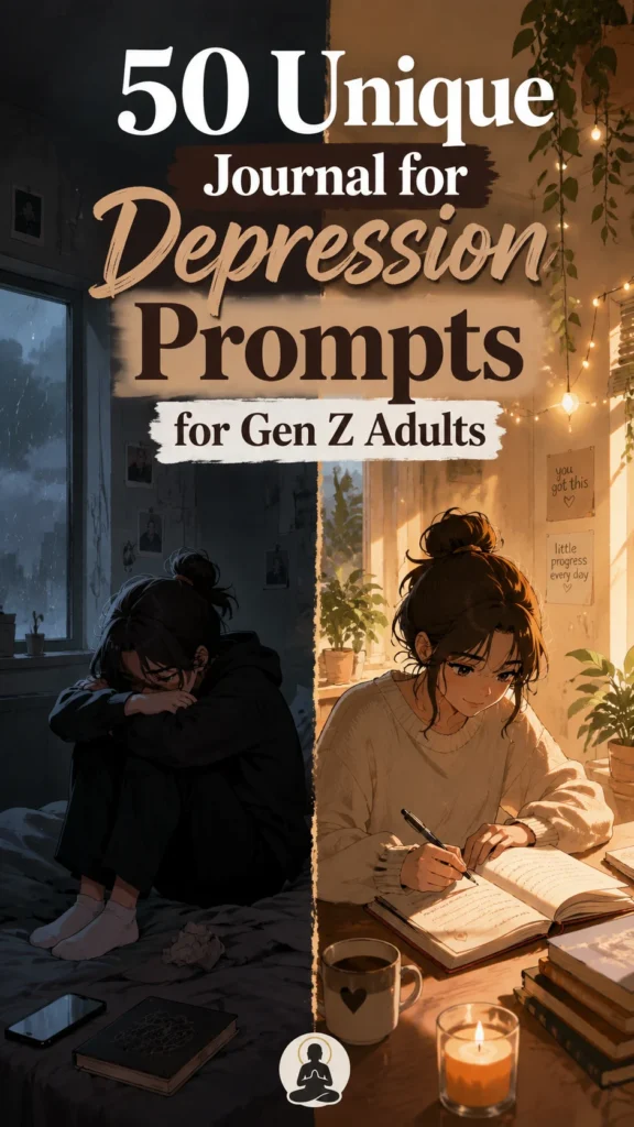 Journal for depression blog cover