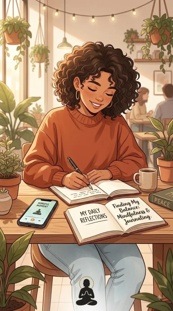 gen z adult journaling for depression.