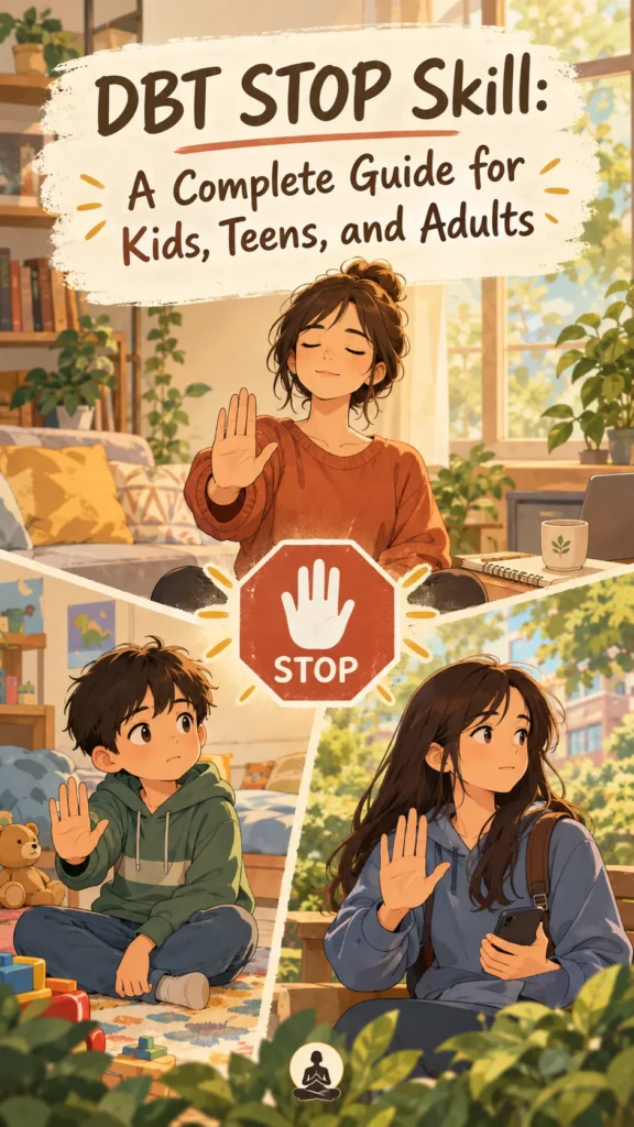 DBT STOP Skill Blog Cover.
