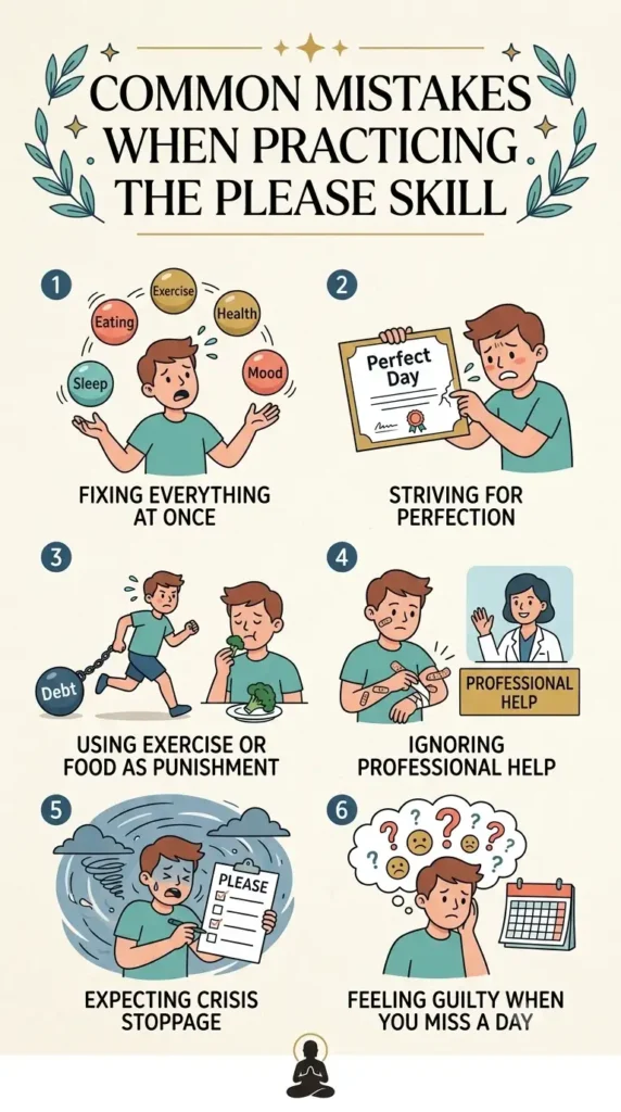 DBT Skill Common Mistakes.