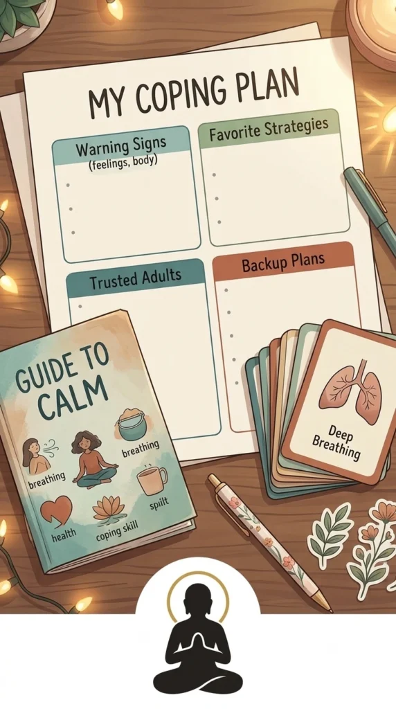 coping skills for kids printables personal coping skills plan and booklet.