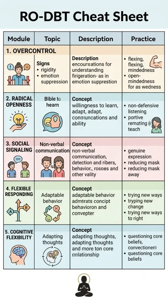 RO DBT Cheat Sheet