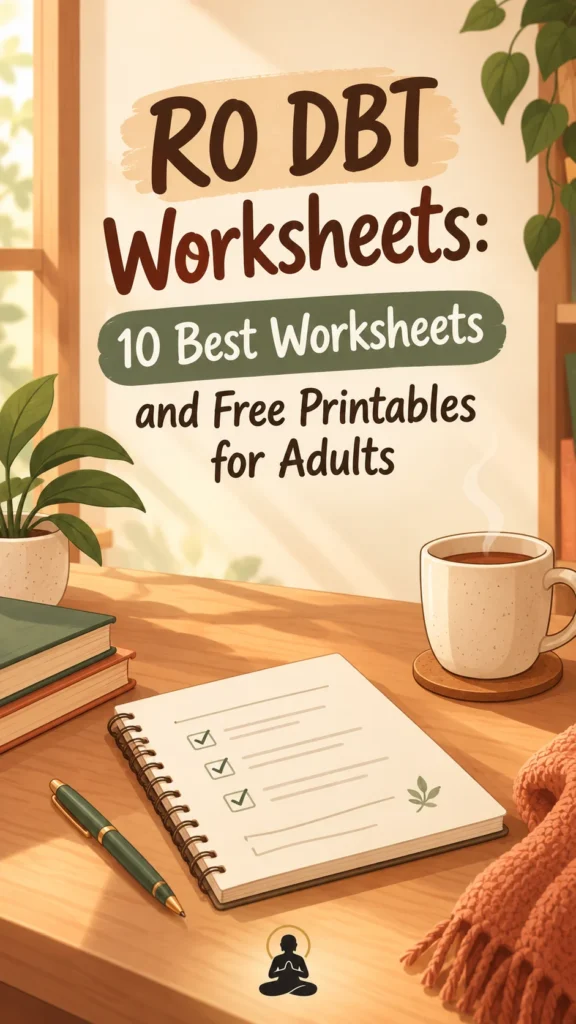 RO DBT Worksheets - A Calm Workspace